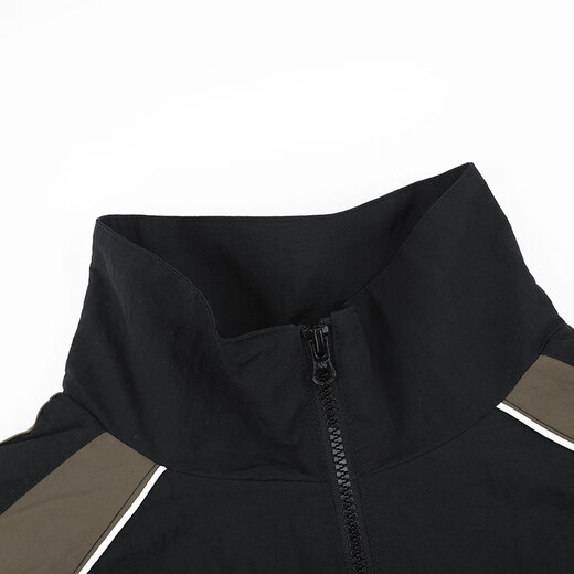 361 Jacket Men's Autumn New Stand Collar Sports and Leisure Trendy Velvet Cardigan Jacket Top 652539607-3