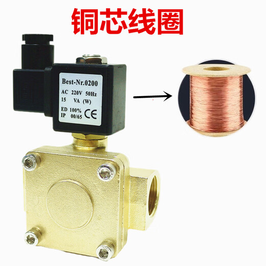
Yonghuan OG0200BEST-NR0 normally closed pilot solenoid valve 0927200 high pressure air valve 0927300 water valve 9274 09273006 points AC110V