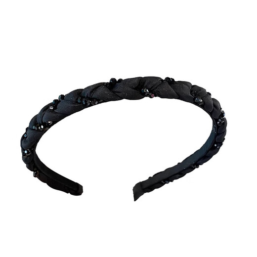 Kamalun (KAMALUN) headband light luxury women's style 2025 new braided headband fashionable going out headwear high cranial pressure hairpin for girlfriend headband + brand gift box