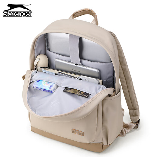 Mochila slazenger para mujeres nuevos estilo de viaje mochila ligera para estudiantes bolsas escolares de gran capacidad mochila deportiva para hombres khaki