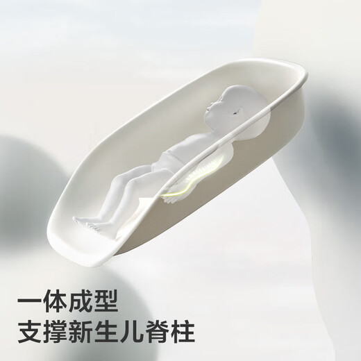 BY BABYCAREbabycare diaper table multifunctional newborn special care table baby bathing and changing diaper portable crib directional wheels flexible movement origin white