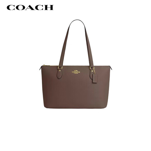 COACH brand direct supply women's GALLERY large handheld tote bag black CV402 New Year's gift