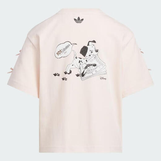 Adidas [adidas] Clover 2025 Girls 'College JG 101 Camiseta TEE KG6626 One Size 128