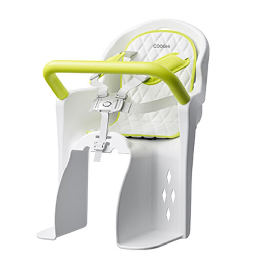 
COOGHI Bicycle Front Child Safety Seat Mountain Bike Baby Seat Space Large Thick Cushion Picking and Droping Children [Combination Installation] Rear Safety Seat + Rear Shelf
