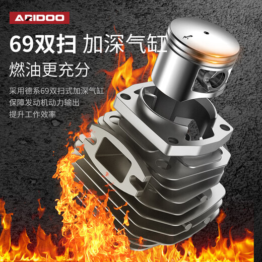 艾锐盾德国油锯伐木锯汽油锯大功率进口家用链锯小型电锯电链锯 11980Wa甄选版3黄金链条1导板