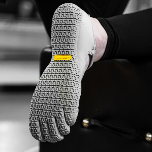 Laura Star 1023 women's five-finger shoes indoor fitness sports yoga Pilates soft sole non-slip dance training pink natural foot feel丨anti-slip texture丨open 36