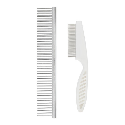 Luocao new pet comb cat comb dog comb to remove floating hair massage comb hair removal pet flea comb dense tooth comb