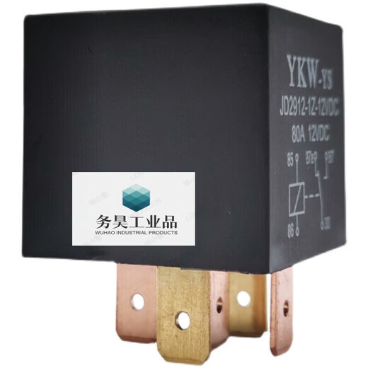 YKWJD2912 automotive relay 5v12v24v36V48V60V72V84v96v80A fog light 40A 5V_4 pins_80A_single relay