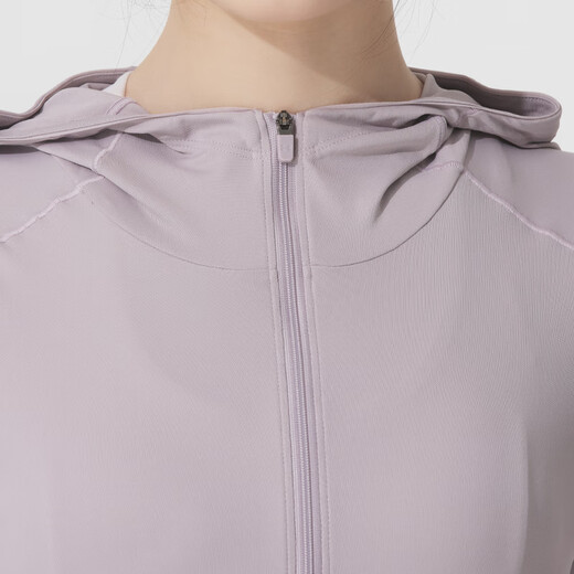 安德玛（Under Armour）女装 2025夏季新款运动服休闲舒适潮流时尚户外连帽外套 1390060-009 S