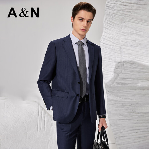 Antonio Mulberry Silk & Worsted Wool Cashmere Business Executive Suit Suit Pants Cover Western Men's Suit Dress