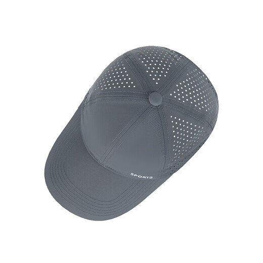 TFO event-grade quick-drying baseball cap thin breathable sports baseball cap sun hat A2302420 dark gray