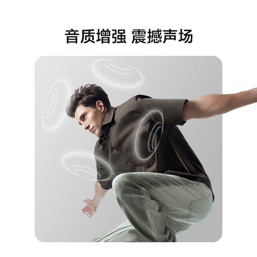 
Honor personally chose LCHSE ear clip earphones 2 Honor headphones Bluetooth headphones Dual-micro call noise reduction Long battery life Comfortable Suitable for Honor Huawei Xiaomi mobile phone Fantasy night black