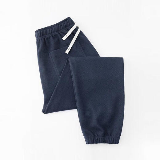 Fat Donglai navy blue leggings sweatpants spring and autumn men's heavyweight straight sports pants loose casual pants 100 navy blue 2XL _ Recommended 136-150Jin Jin is equal to 0.5 kg