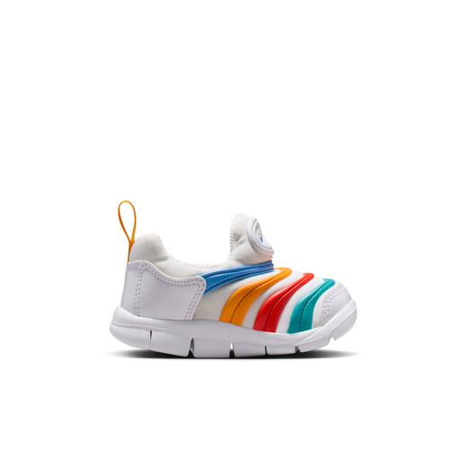 Nike caterpillar baby lightweight soft-soled sneakers for boys and girls in winter, easy to put on and take off, NIKE 343938 106 white/cactus green/bright stone gray 27