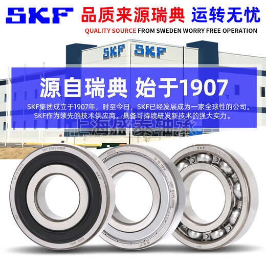 SKF importierte Hochgeschwindigkeitslager 6207 6208 6209 6210 6211 6212 6213 2Z 2RS 6210-2RS1/C3 Kleberabdeckung