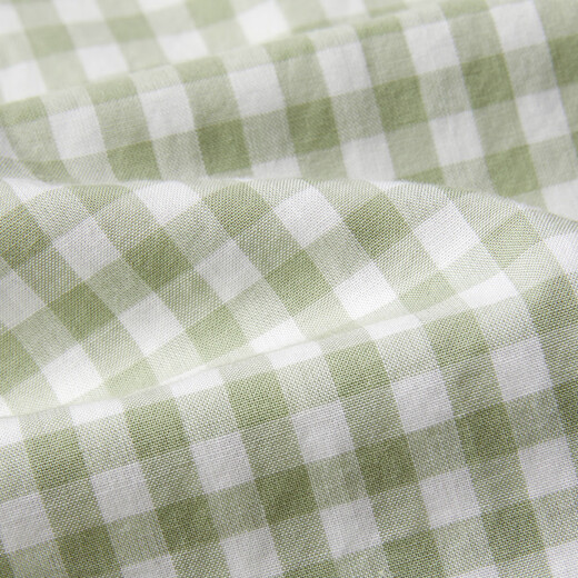 Gant / Gantt [style asiatique] chemise de trajet en coton pur masculin vert chemise à manches longues à manches longues à carreaux