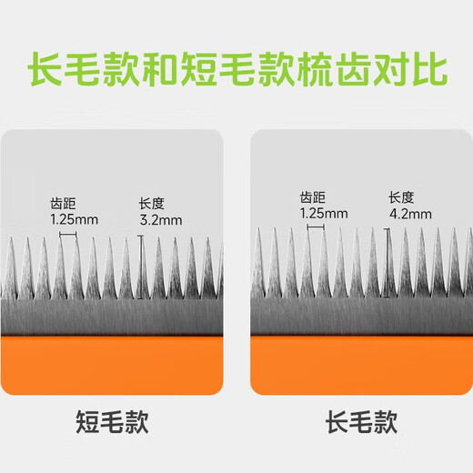 FURminator pet comb to remove floating hair and velvet comb, dog comb, special dog hair comb for Samoyed Border Collie long-haired medium-sized dogs