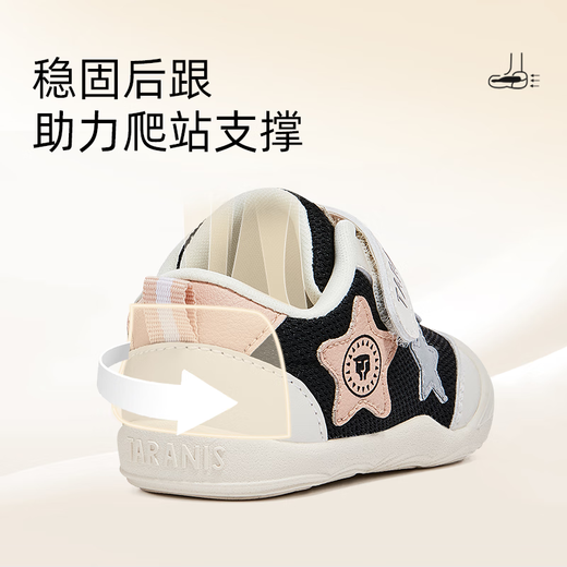 Telanis Shoes para niños para los zapatos delanteros de los niños de otoño