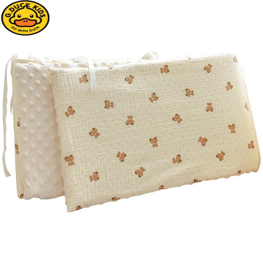 G.Duckkids Crib мягкая сумка новорожденный ребенок чистый хлопковый бобовый буфер антикомполлизионного буфера мягкая сумка детская детская кровать.