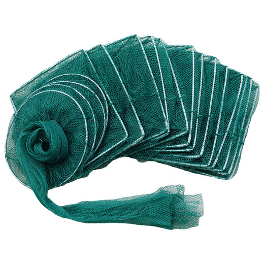 Lugeli Fish and Shrimp Cage Ground Net Cage Lobster Net Ground Arowana Cage Cannot Come Out Only Fishing Net Cage Shrimp Cage Eel Cage 4 Meters Bait*2/Net Rope/Bait Bag