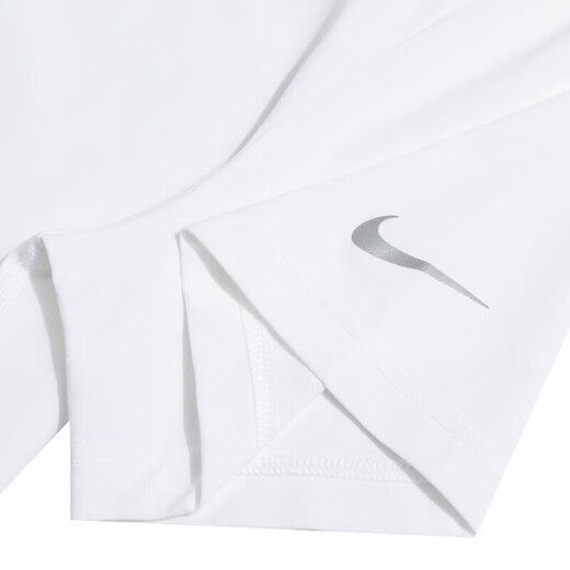 耐克（NIKE）男夏季Dri-FIT速干运动套装 跑步健身训练服潮流时尚冰丝休闲衣裤 HV4882/白色短袖T恤 上装 S