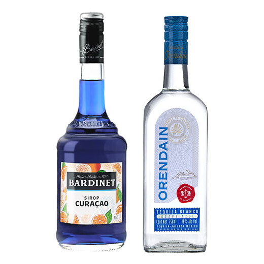 Bardinetsirup lijiao Wein Alkohol importierte französische Originalflasche ausländischer Weinbar Haus Mischung Basis Set Blue Margaret Cocktail Set