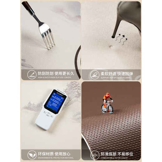 门垫入户脚垫室内新中式门地垫耐脏免洗pvc进门口防滑玄关地毯可 清闲雅居-ND-12358 90cm*120cm 黄金厚度 开门无阻