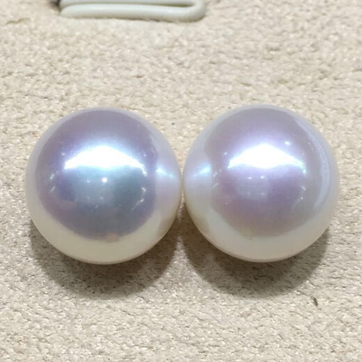 DL 1998 Fat Donglai's same style Edison pearl pendant 11-15mm cherry blossom pink natural l comparable to the goddess Akoya Australian white 11-12mm very slight flaw behind the hole strong light 10-16mm