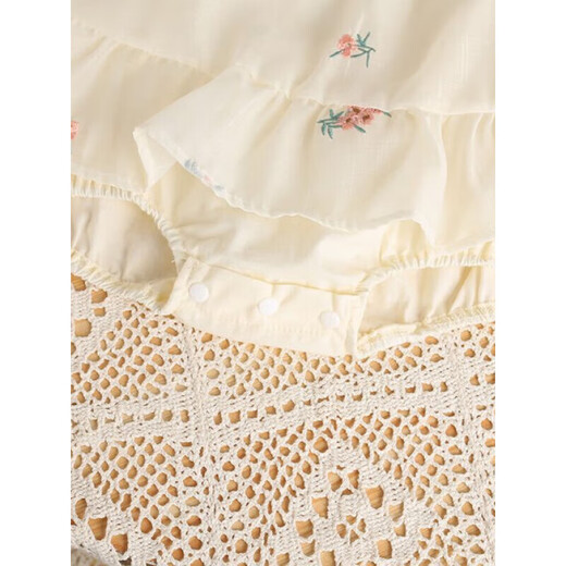 Xier girls dress summer 2026 new style baby princess dress summer dress one baby one year old dress girl (skirt + hat) 73cm