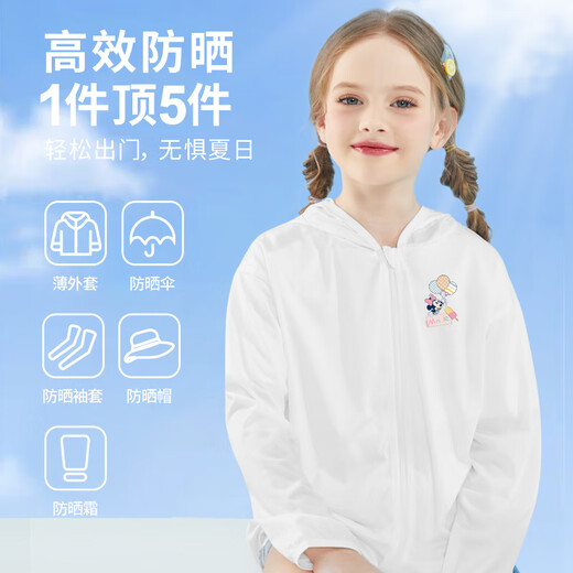 Disney children's clothing cartoon cute children's sun protection clothing 2025 summer new UPF50+ ice silk jacquard middle children's sun protection jacket