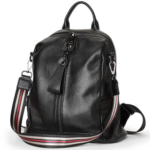 Sac à dos Nalandu pour les femmes 2025 Nouvelle mode d'été pour femmes Sacturé de sac à dos scolaire de grande capacité noire