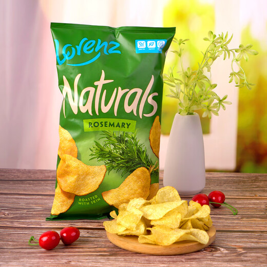 Lorenz Norenz rosemary flavored potato chips 100g*1 German imported snack food office snacks