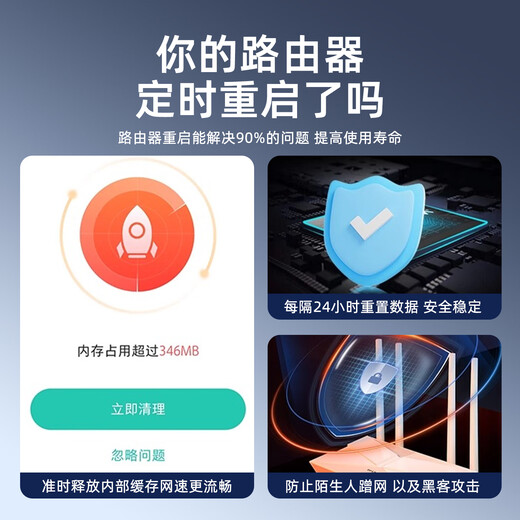 Router scheduled automatic restart controller home optical modem scheduled network restart controller 72 hours automatic restart white 12v