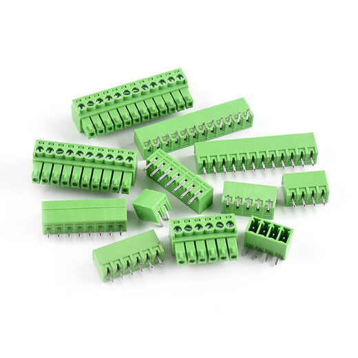 15EDG 3.5MM plug and socket plug-in terminal block straight/curved pin base 2P3P4P5P68P101112P 2p straight pin + plug (1 set) No Specifications