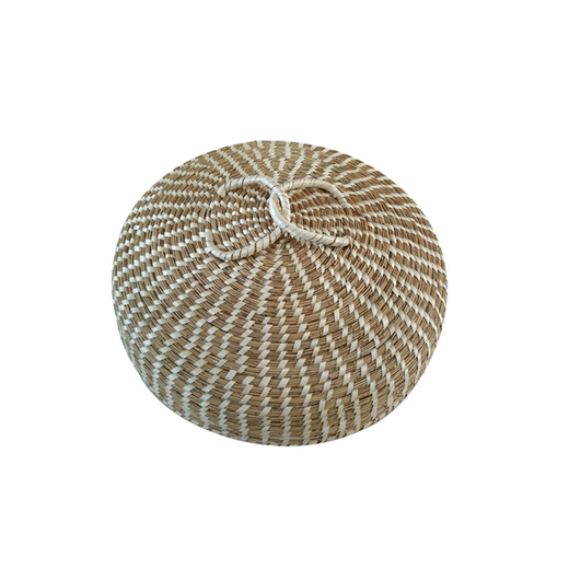Yonghuan Home High-Bow Handgefertigte Reed-Gras-Weben von sechs, sieben, achtförmigen Eisentopf, dampfendem Topf Herd Fischtopf Gras 7374 cm ausgepackt