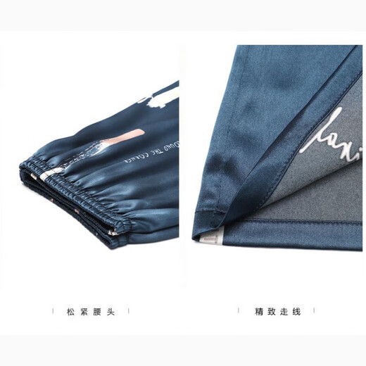Markos International Brand Pyjamas Herren Sommer kurzärmelige Shorts Anzug.