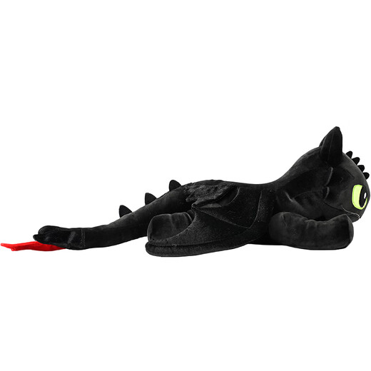 POTDEMIEL How to Train Your Dragon Toothless Plush Doll as a New Year's Eve New Year's Day Gift for Girls Night Fury Large Sleeping Doll