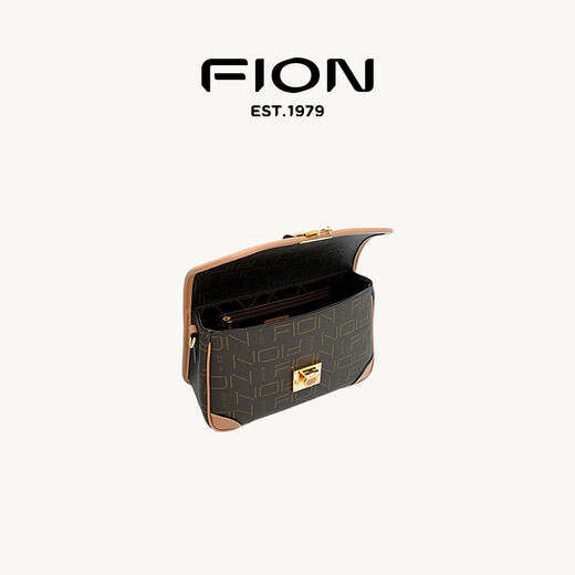 Fion Classic Presbyterian Lock Pequeño bolso cuadrado Bolso para mujeres 2025 Baguette Bag One-Ho-Ho-Ho-Ho-Hohor Crossbody Bols