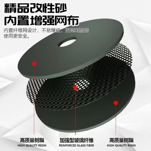 BIGWHITESHARK full box/Sawei polishing disc 100/125/150/180 angle grinder grinding disc metal rust removal grinding wheel BIGWHITESHARK 125*6*22 (100 pieces/box)