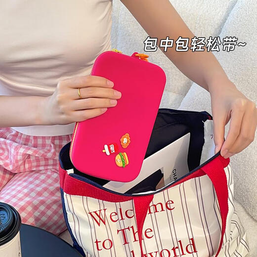 SANQIHU Passport Clip de protección Boletería Bolsa de billetera Integrado Pase de embarque portátil Pase Zipe en el extranjero Bolsa de almacenamiento de ID de pasaporte Gris y blancos ID de almacenamiento de ID