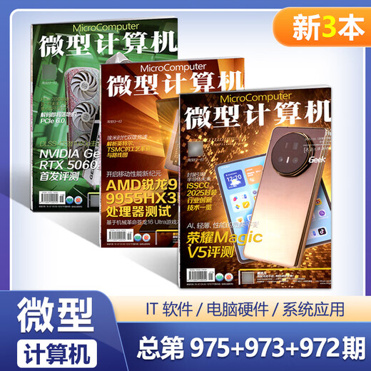 现货 微型计算机杂志 3本装 975+973期