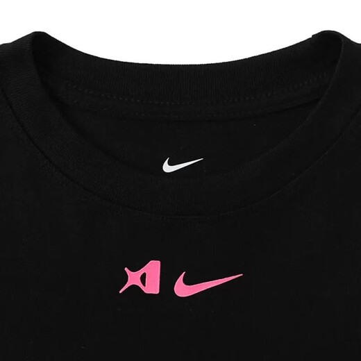 Nike (Nike) Kurzärärmelte Frauen 2025 Sommer New Sportswear Mode runde Hals halb Ärmel bequemer atmungsaktives T-Shirt HQ1697-010 XL