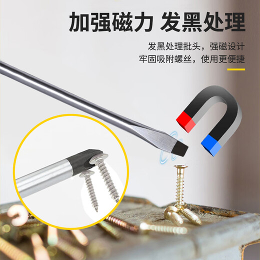 史丹利（STANLEY）螺丝刀十字一字螺丝刀工业级强磁起子改锥水电工维修超硬螺丝批 8件套 66-673-23