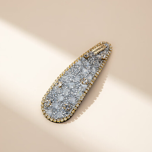 Qlady rhinestone bangs clip side clip for women 2025 new high-end clip girls hairpin hair accessories headdress birthday gift