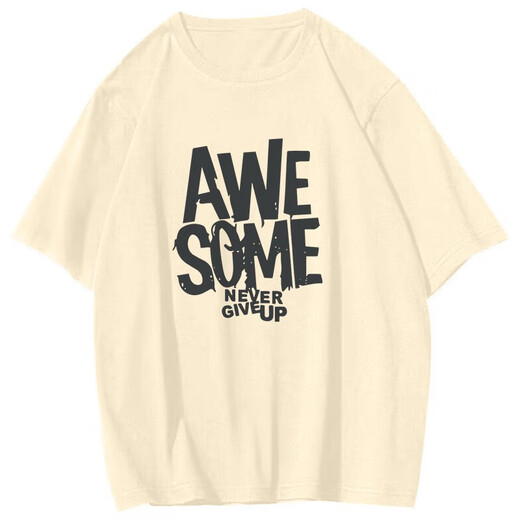 xcfreht schweres reines Baumwoll-Kurzärärmel-T-Shirt für Frauen Sommer Neugröße 200 Jin [Jin entspricht 0,5 kg] Mittellange amerikanische losen Fleischabdeckung Top-Druck-Aprikosenfarbe-G1593 Hat m blau m empfohlen 110 Jin [Jin gleich 0,5 kg] weniger als 0,5 kg]