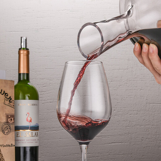 Cheer Eiffel red wine decanter, crystal glass fast red wine decanter, home wine pourer, wine divider, flask