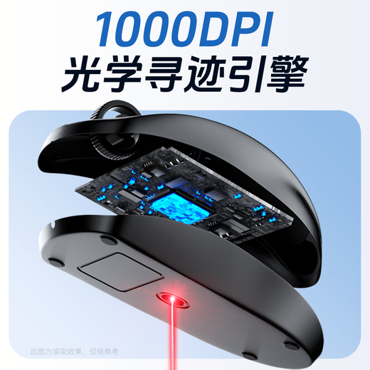 SUOYING【TOP榜第一名】鼠标有线游戏电竞专用电脑办公笔记本静音usb机械人体工学台式通用配件无&声带线 旗舰款【静音按键】光学传感丨手感舒适丨定位精准 防滑滚轮+人体工学设计+即插即用+防滑防汗