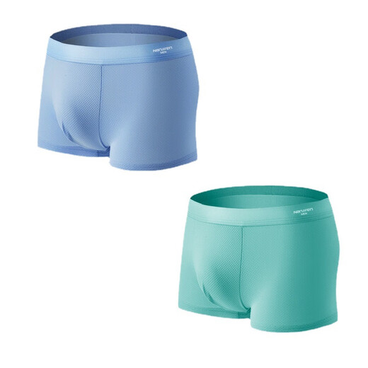Yalu Bing Silk Mesh Herren Unterwäsche Unterwäsche Graphen Antibakteriell Innerer Schritt bequemer und atmungsaktiver Hersteller einteiliger Haar-Replace-Eispunkt Seiden 9905 L