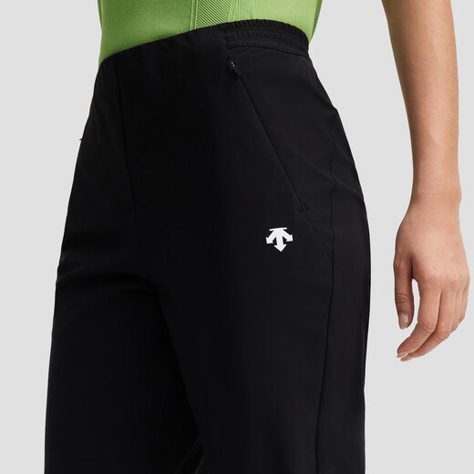 DESCENTE WOMEN'S TRAINING series women's knitted sports trousers BK-Tap Shoe S (160/62A)