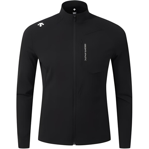 DESCENTE (DESCENTE) sports cycling training running speed drying breathable windproof sun protection long sleeve solid color zipper jacket same as men and women white 100